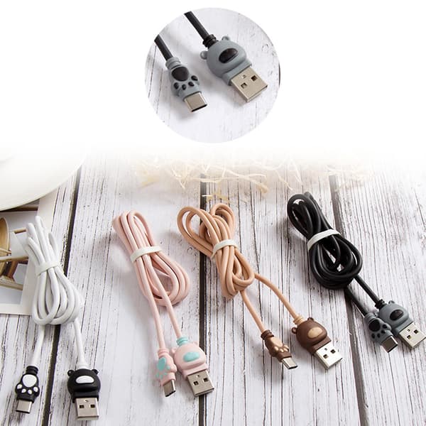 Nopea latauskaapeli 2.1A Type-C matkapuhelimille - 1m pituus[HK]