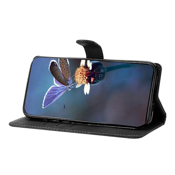 Til Samsung Galaxy S24 Mobiltelefon Cover Præget PU Læder Wallet Stand Anti-Drop Cover[HK] Style A Multicolor