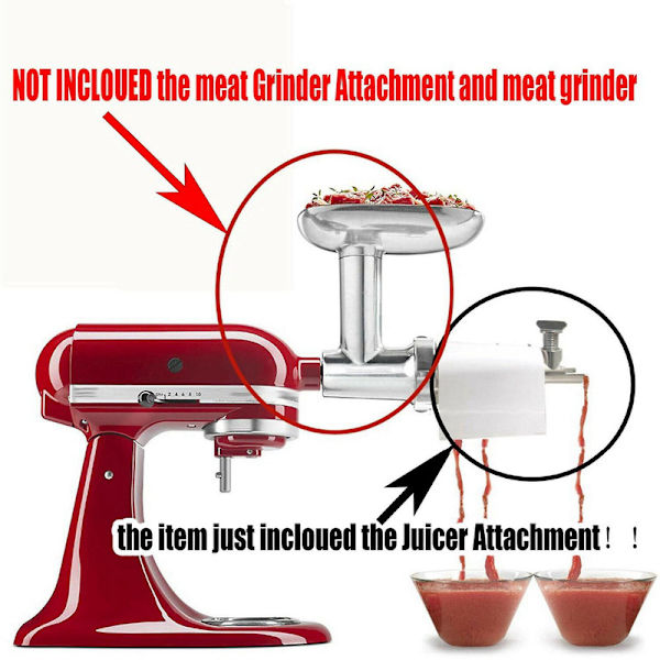 Tomatjuice DIY Ketchup-tilbehør til KitchenAid Stand Mixer Køkkenredskaber[HK] silver