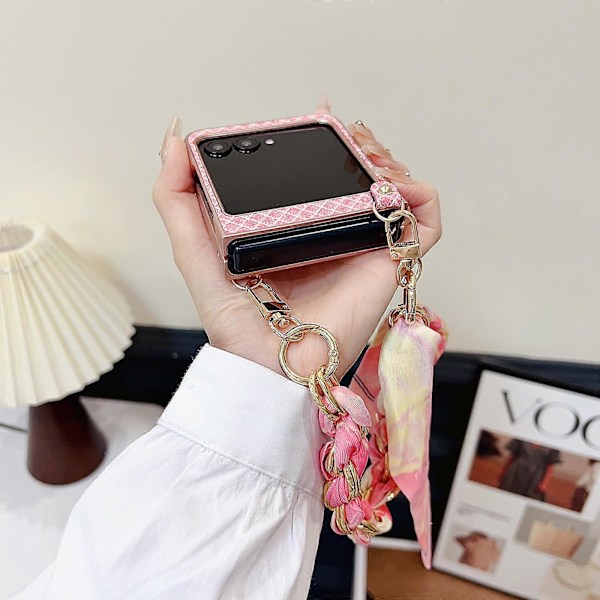 Glittrande Diamant PC-Skal För Motorola Razr 50 Ultra[HK] Pink