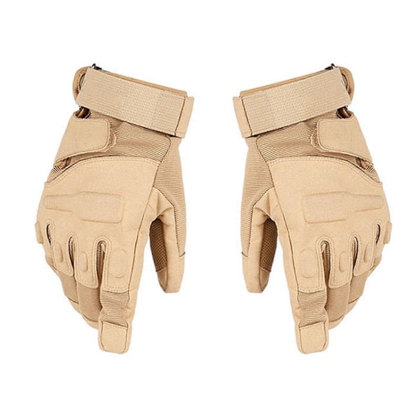\"Herr Plus Sammetshandskar Vindtäta Fullfinger Utomhus Handskar för Vandring Camping\"[HK] XL Army Green