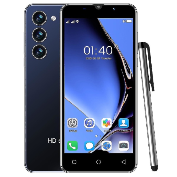 S23 Smartphone 5-tommer 512mb+ 4g hukommelse 1500mah Ultralang, udsøgt udendørs sportstelefon[HK] Black