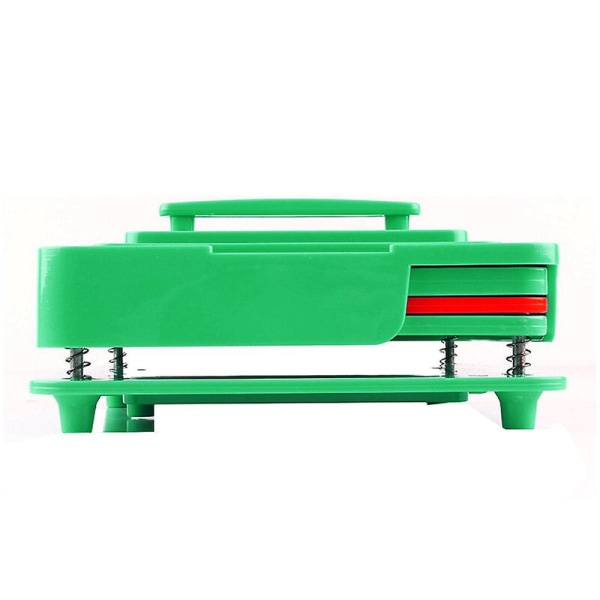 Kapselfyldningsbakke 00 100 huller Kapselfylder Kapselpåfyldningsmaskine Kapselfylder med skraber[HK] Green