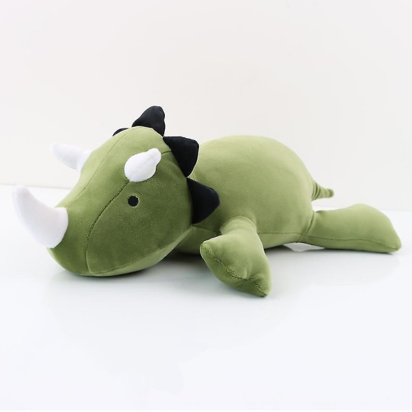 60cm Suuri Dinosaurus Painotettu Pehmolelu Piirretty Täytetyt Eläimet Tyyny Pehmeä Söpö Syntymäpäivälahja Lapsille[HK] Green Dinosaur 40cm