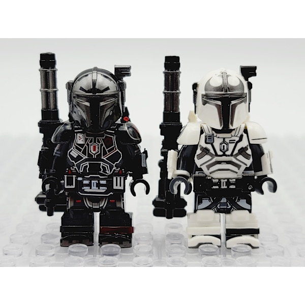 Star Wars Custom Heavy Mandalorian Mini Figures Assortment Set 8 st [HK]