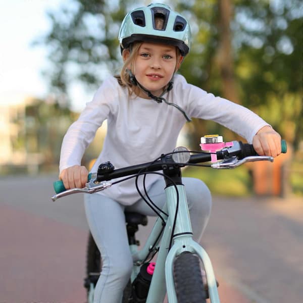 Barnklockor Cykelklocka Ring för Barncykel Rosa[HK]
