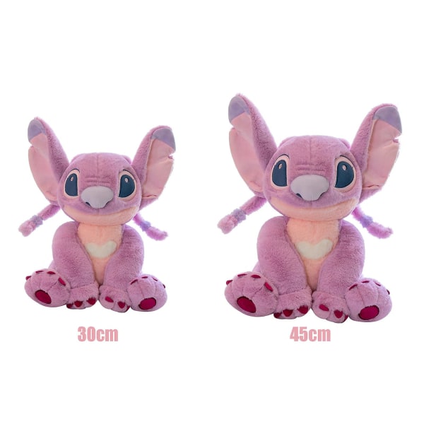 Lilo Stitch Bean Plysj engleleketøy Utstoppede dyr Alien dukkeleketøy til fans barnegave[HK] 12 Inches