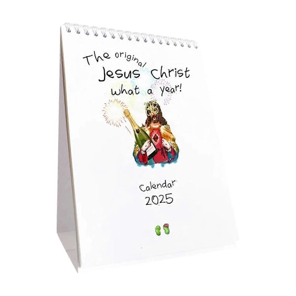 Christ Mikä Vuosi Kalenteri Inspiroiva Maalaus Toinen Kalenteri Christ Seinäkalenteri (HK)