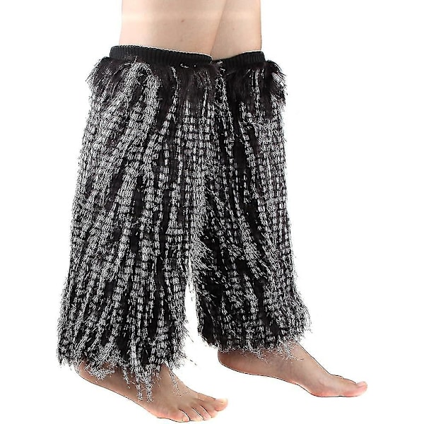 Fuskpäls Benvärmare, Varma Luddiga Benvärmare Stövelmanschetter för Festkostymer Premium[HK] Multicolor-4