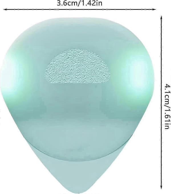 LED Lysande Gitarrplektrum, Lysande Gitarrplektrum, Hållbara Gitarrtillbehör För Musikälskare, Gitarrnybörjare[HK] Green