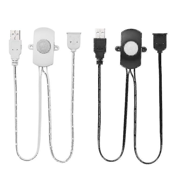 HKK 5a Dc5-24v Mini Usb Pir Infrarød Bevægelsessensor Detektor Automatisk S Til Led Lysstrimmel Intell