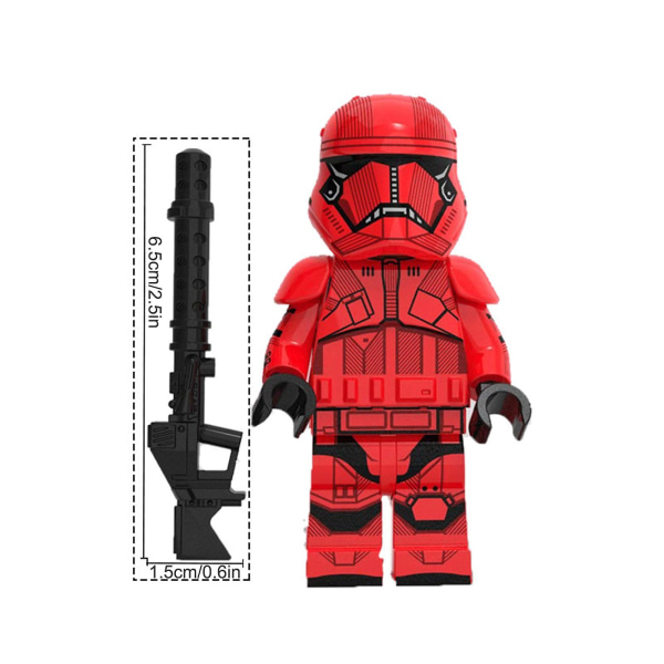 8 stk. Star Wars barnemontert minifigur leketøy[HK]