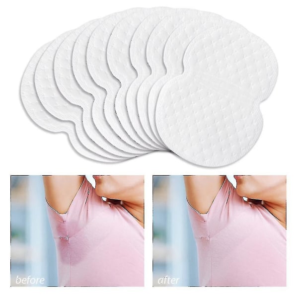 HKK  100 st/set svettlappar för armhålor, kläder, svettdeodorantlappar, armhålelappar, svettabsorberande lappar