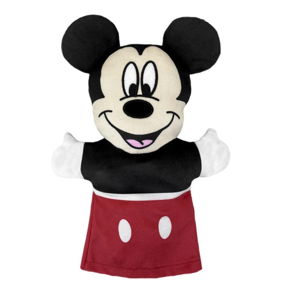 Sarjakuva Disneyn eläin käsinukke vanhemman ja lapsen interaktiivinen hahmo pehmonukke lelu toddler varhaiskasvatus lasten lahja[HK] 26*15*5cm Mickey