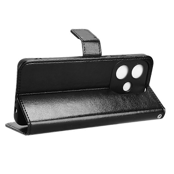 PU Læder Telefon Wallet Cover til Oppo A3 4G/A3 5G/A3x 4G/A3x 5G/A40M 4G/A40 4G/A3i 5G/A60 5G [HK] Style B Multicolor