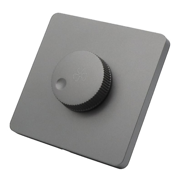 Universal Hastighedsregulator Trinløs Top Ventilator Hastighedsregulering Kapacitanstype-hy[HK] Gray