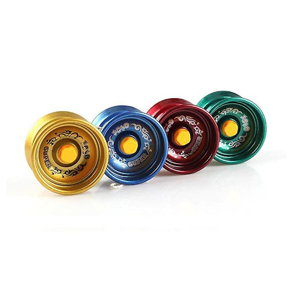 3 st Professionell YoYo Aluminiumlegering Snöre Yo-Yo Kullager Intressant Leksak [HK] one size