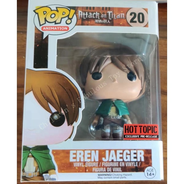 2022 Nyaste Attack On Titan #23 #233 Levi #235 #239 Alla Serier Eren #20 #21 Begränsad Actionfigur Leksakssamling Gåvor[HK] with box 20