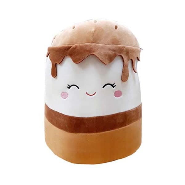 KZQ-20cm Squishmallow-tyynypehmolelu HAMBURGERIT HAMBURGERIT W