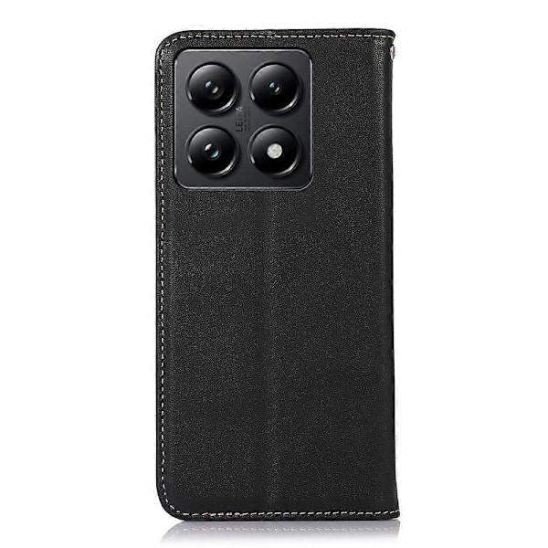 KHAZNEH Nappa -kuvioitu suojakotelo Xiaomi 14T:lle[HK] Black