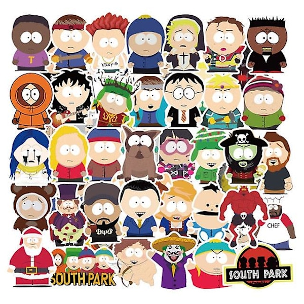 50 kpl Anime Söpö South Park -tarra[HK] A50pcs