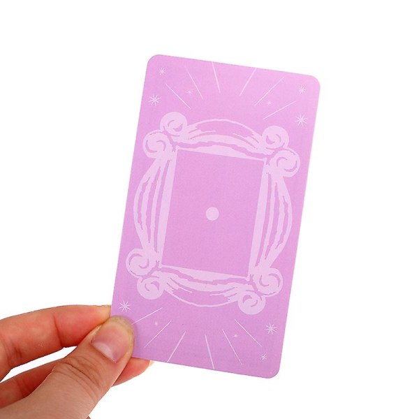 Friends Tarot-korttipakka Englanninkielinen Versio Viihde Lautapeli Pelikortit [HK] Multicolor 1 Pair