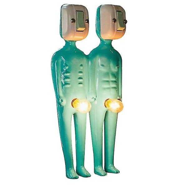 Morsom skrivebordslampe USB kroppspære [hk] green