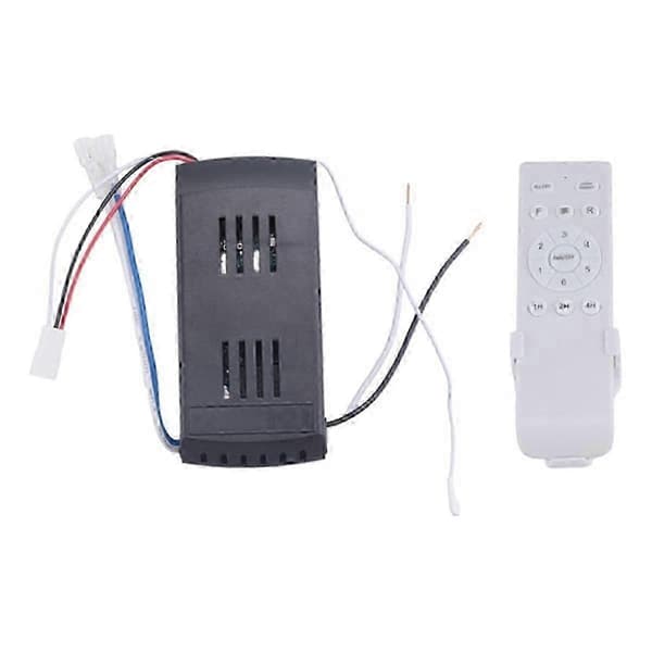 Fjernkontrollsett for DC takvifter 40W 6-trinns[HK] Black  White