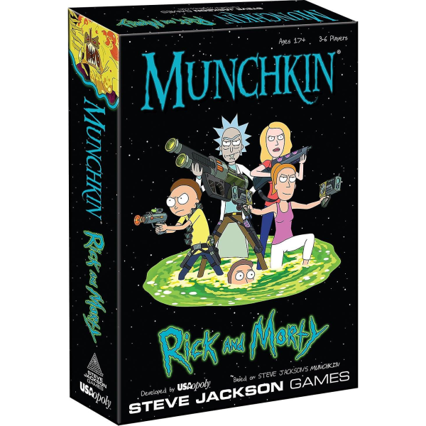 Steve Jackson Games - Munchkin: Rick and Morty - Board Game[HK]