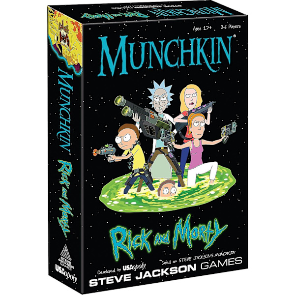 Steve Jackson Games - Munchkin: Rick and Morty - Brädspel[HK]