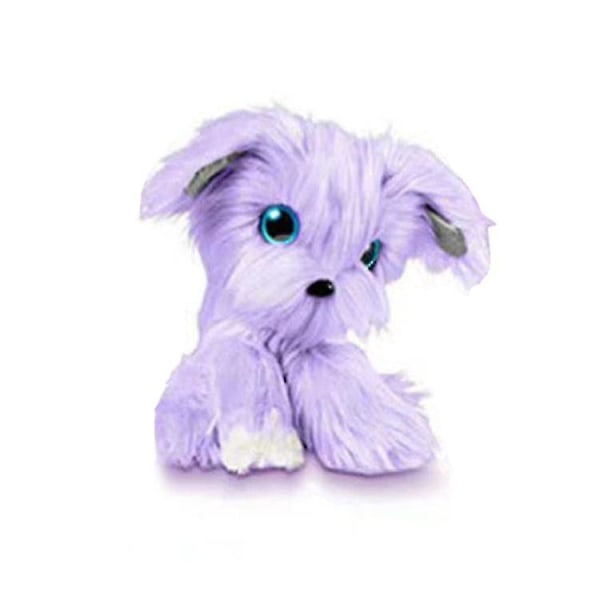 Little Live Pets Scruff-a-luvs Plysj Mysterieredning Kjæledyr Kjæledyrleke Kanin Hund Katt, Overraskelse Katt Bad Hund Plysjleke[HhkK] Purple dog