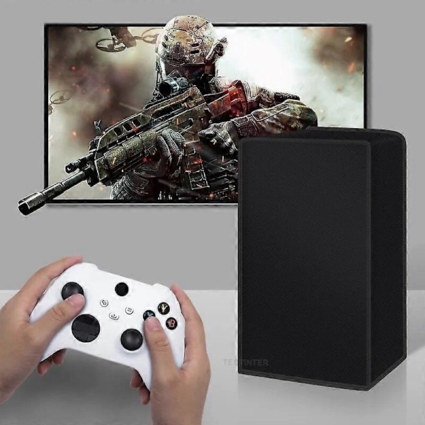 Repskyddande Horisontell Dammtätt Fodral för Xbox Series X Konsol Dammskydd Vertikalt Fodral för Xbox Series X Tillbehör[HK]