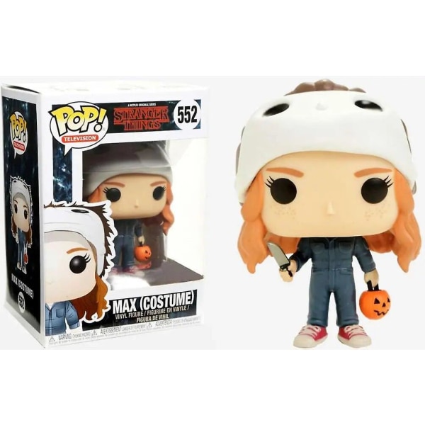 Stranger Things Max Kostyme 552# Steve 638# Suzie 881# Actionfigurleker Samling Dukker Gaver[HK] 638 in box