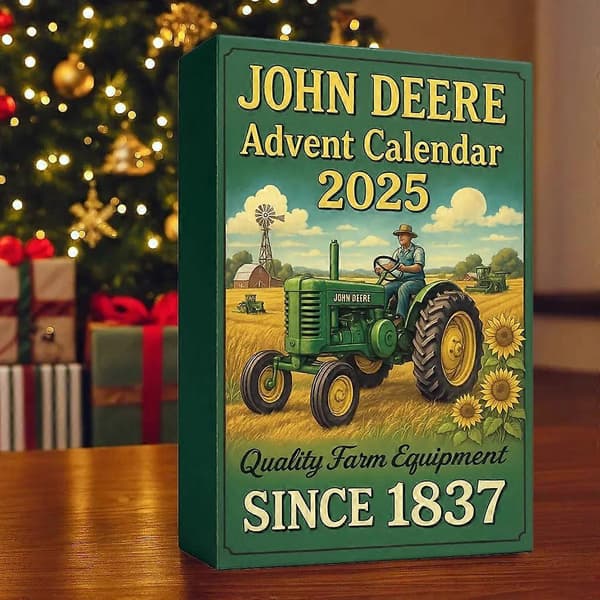 John Deere Gravemaskin Blindboks Julekalender Anheng [NC]