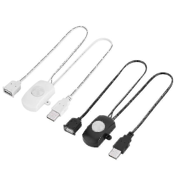 HKK 5a Dc5-24v Mini Usb Pir Infrarød Bevægelsessensor Detektor Automatisk S Til Led Lysstrimmel Intell