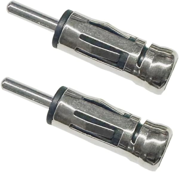 ISO till DIN Radio Stereo Adapter 2-pack Silver[HK]