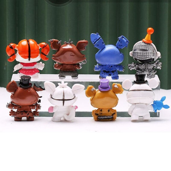 8 stk Five Nights At Freddy's Fnaf Action Mini Figure Toy Figure[HK]