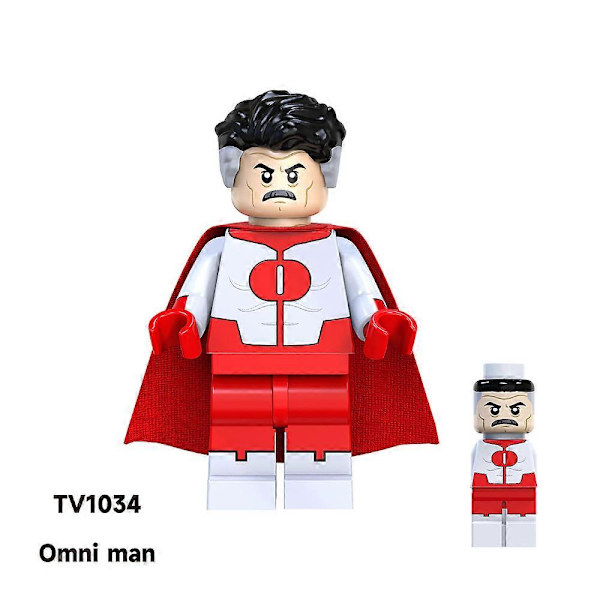 8 stk. Marvel Superhelt Serie Actionfigur Byggeklodser Minifigurer Legetøj Mini Figurer Legesæt Legetøj Børnefødselsdagsgave