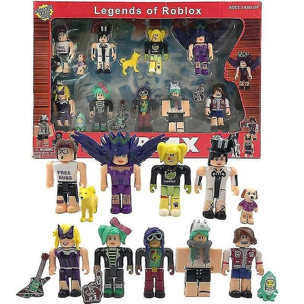 Roblox-figurer leksaker 7-8cm PVC actionfigurer barnsamling [HK] 4 Multicolor