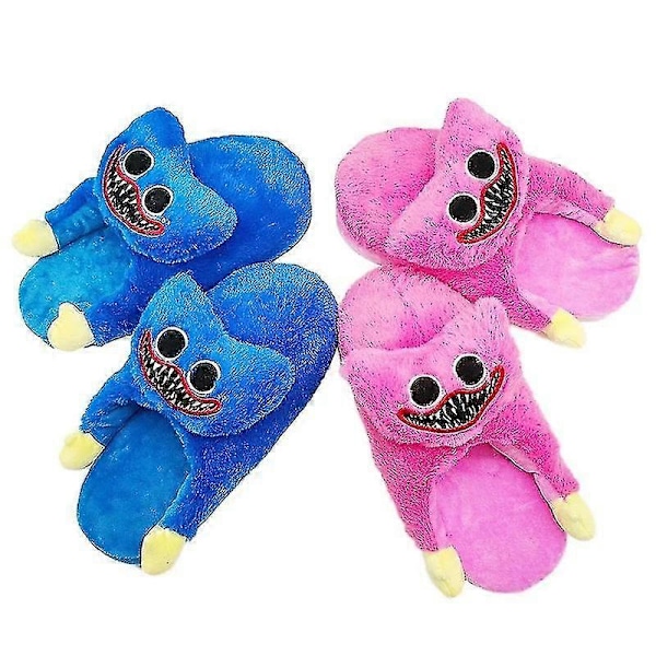 Plysch Bobby Tofflor Poppy Playtime Fyllda Tofflor[HK] Children 22cm (size 30-33) Rose red
