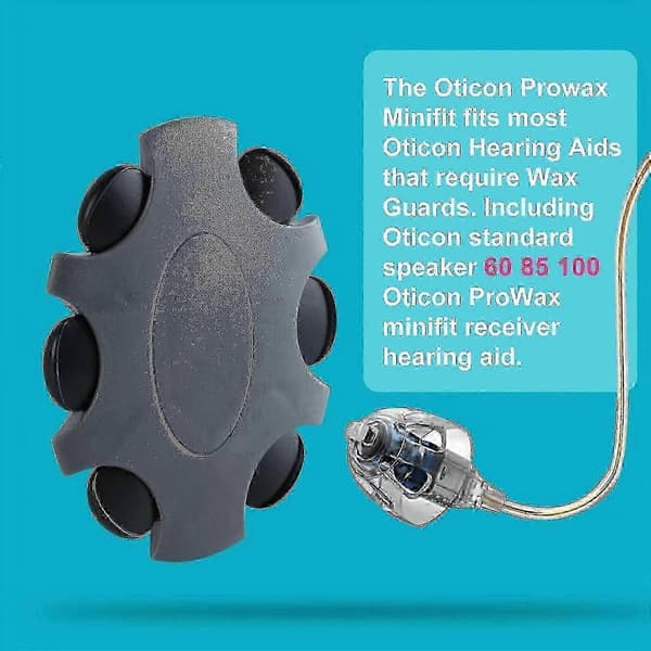 Oticon Høreapparat Voksfiltre 5-pak til ProWax MiniFit Erstatning[HK]