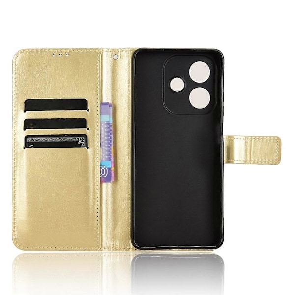 För Oppo A3 4G/A3 5G/A3x 4G/A3x 5G/A40M 4G/A40 4G/A3i 5G/A60 5G Fodral PU Läder Plånboksfodral[HK] Style D Multicolor