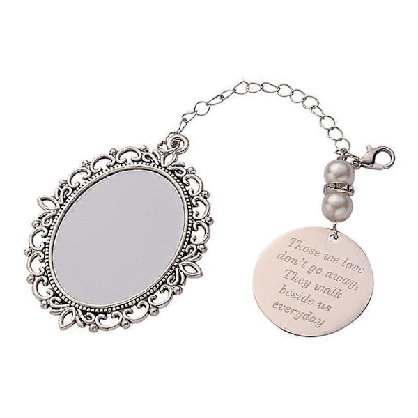 Brudebuket Foto Charm Vedhæng Personlig Bryllupsbuket Minde Charm[HK] Silver