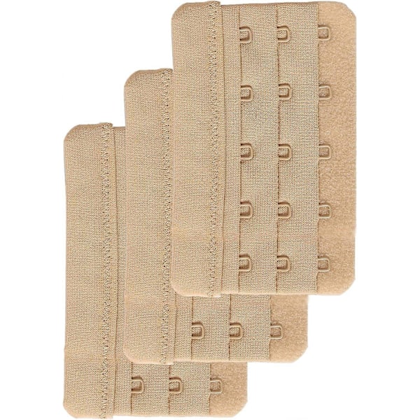 \"BH-forlenger for kvinner 5 kroker Plus Size BH-stroppforlengere 3 stk-pakke\"[HK] Skin Color