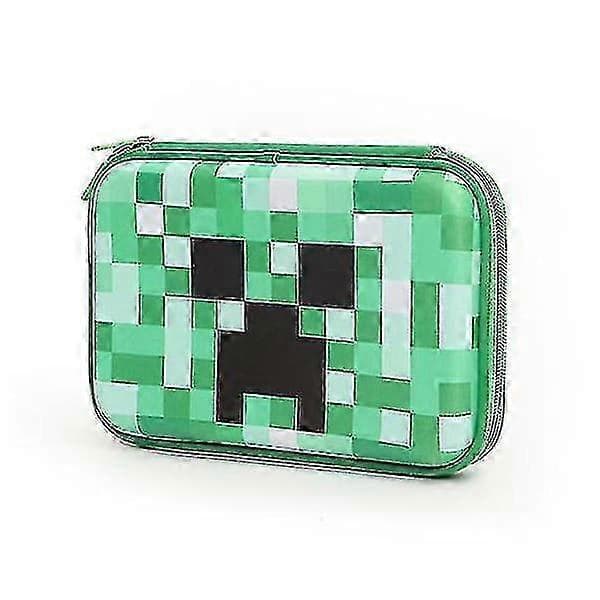 Minecraft Penalhus med stor kapacitet - Holdbar penalhus-organizer til studerende [HK]