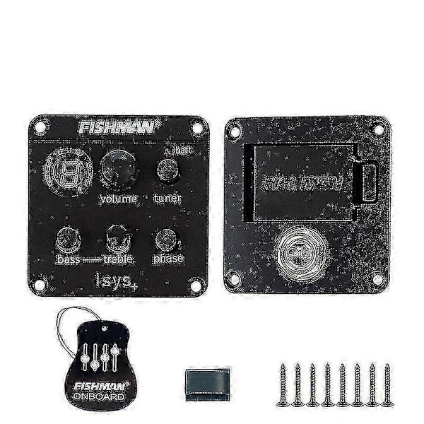 Fishman Eq Viritin Piezo Mikrofoni Presys Blend Akustisen Kitaran Mikrofoni Etuaste[HK]