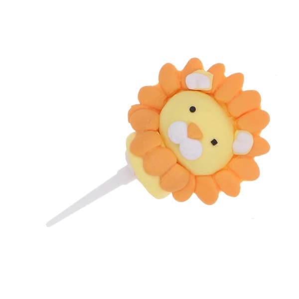 Cupcake Dekorasjoner Løve Kake Pynt for Dekorering 1 stk Polymerleire [HK]