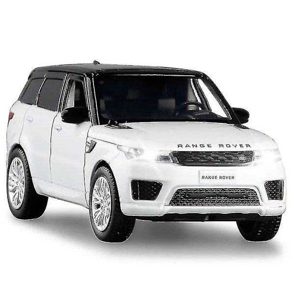 1:32 Range Rover Sport Simulaatioleluautomalli Seos Vetotakaisin Lasten Lelut Kokoelma Lahja Maastoauto A268   valkoinen