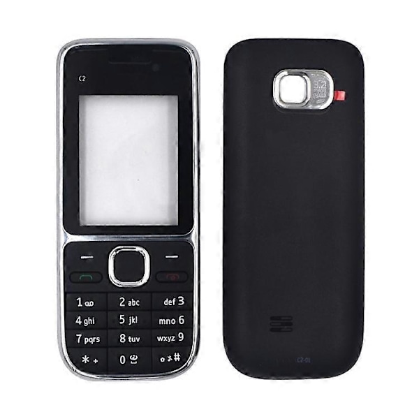 Komplett deksel for Nokia c2-01[HK] Black