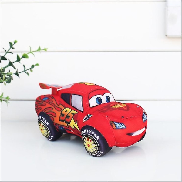 Shao Cars Filmfigur, Biler Lyn McQueen #95 Plussj Lekebilmodell, Perfekt Jule- og Bursdagsgave Kompatibel med Barn[HK] 35cm